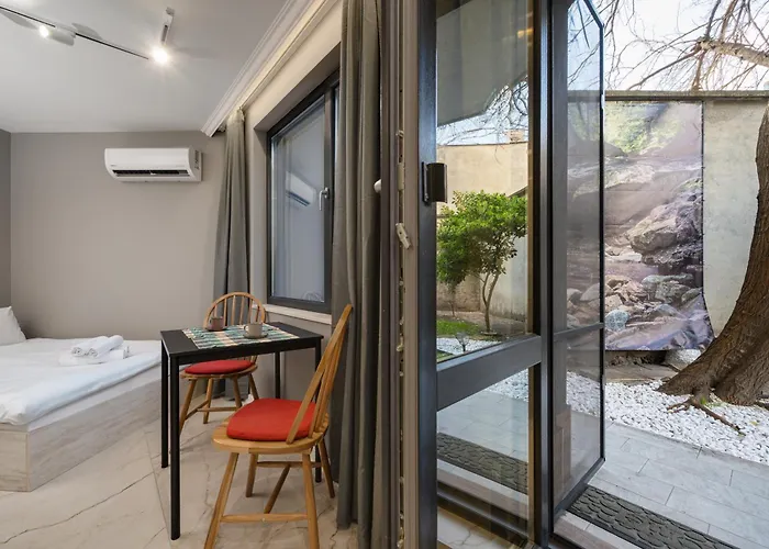 With Patio Close To Sea